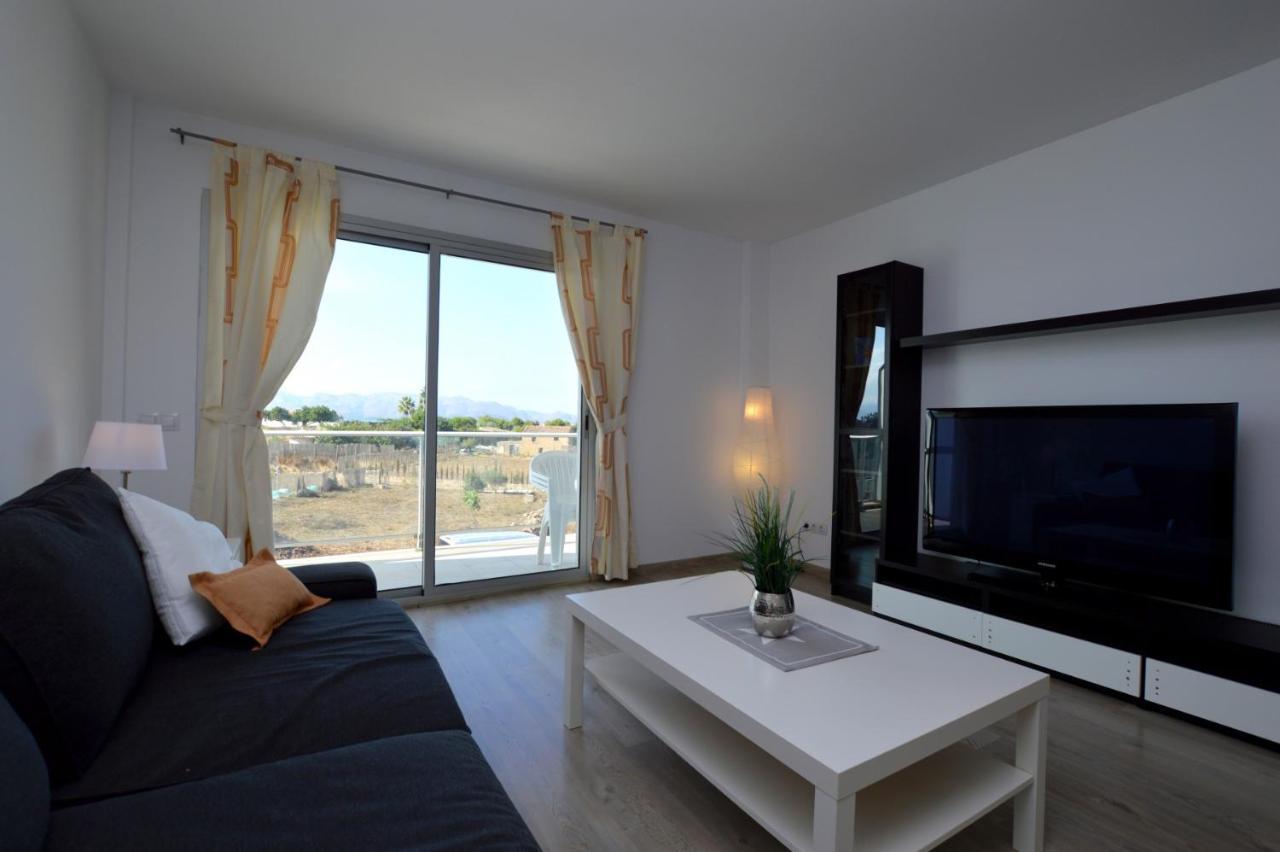 Bonito Apartamento Sa Marina Cerca De La Playa Apartment อัลกูเดีย ภายนอก รูปภาพ